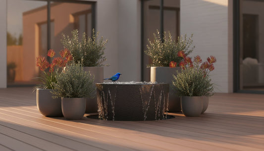 15 Creative Small Outdoor Water Feature Ideas for Aussie Backyards