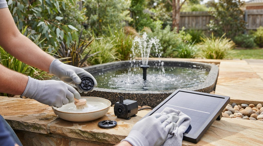 Cleaning a Solar Fountain Pump: The Complete Australian Step-by-Step Guide