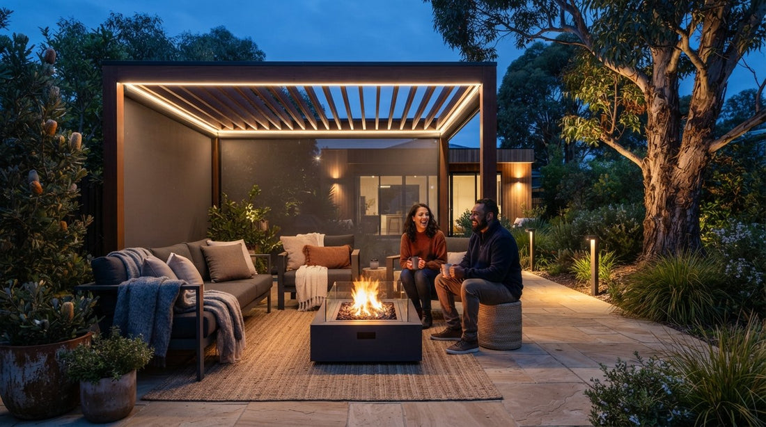 Cosy Backyard Ideas for Winter: Enclose a Patio and Add Warmth