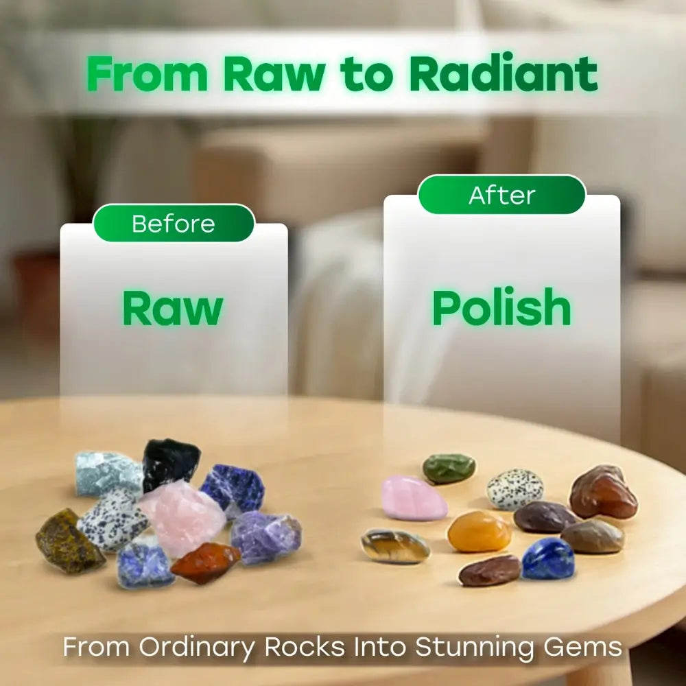 Bakyard Professional Electric Rock Tumbler Kit