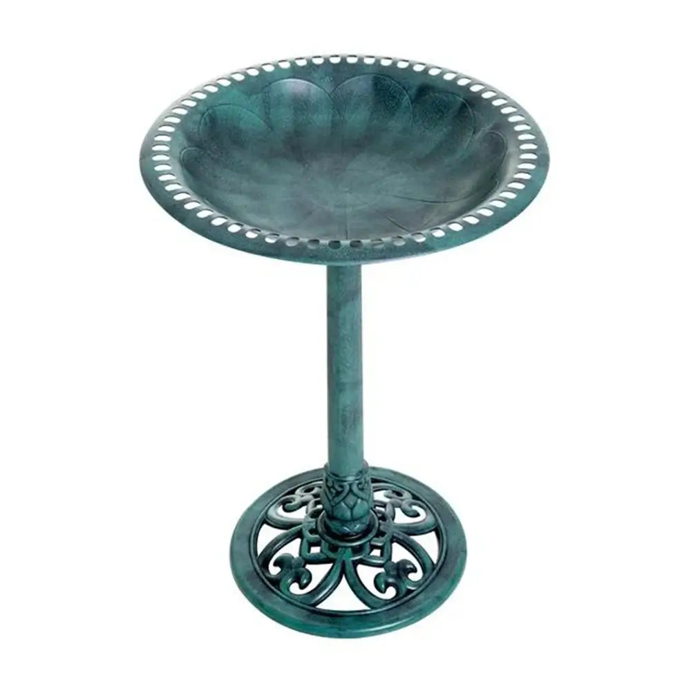 Bakyard Antique Bird Bath | For Outdoors & Garden | Polyresin 28 Inches Bird Bath