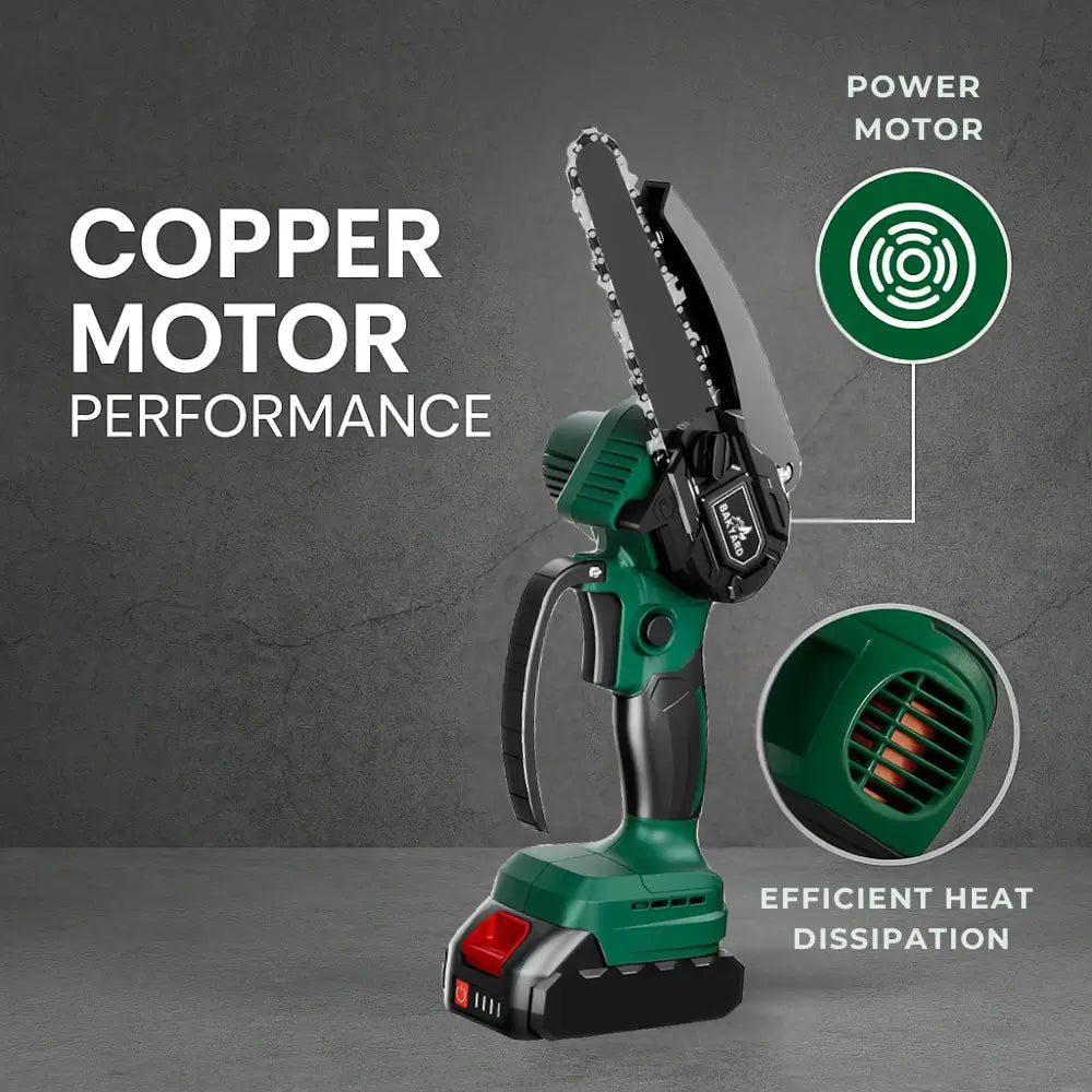 Bakyard Mini Cordless Chainsaw