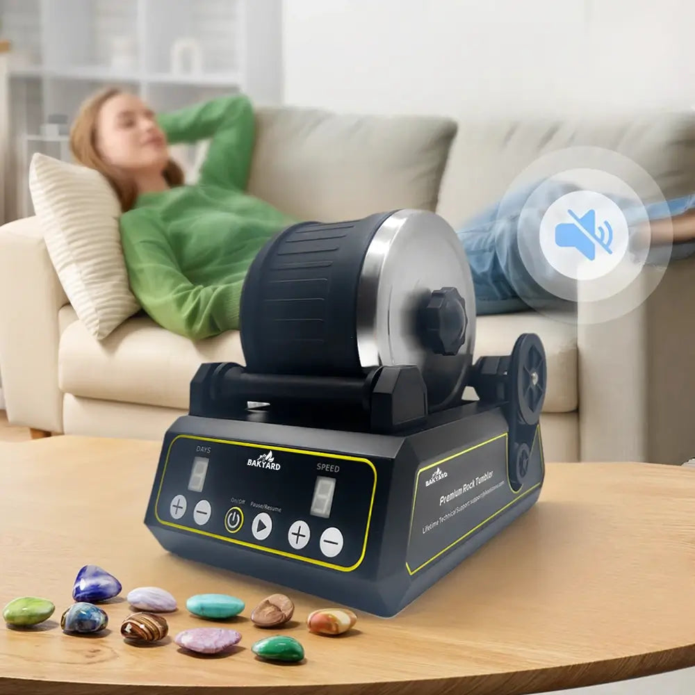 Bakyard Professional Electric Rock Tumbler Kit