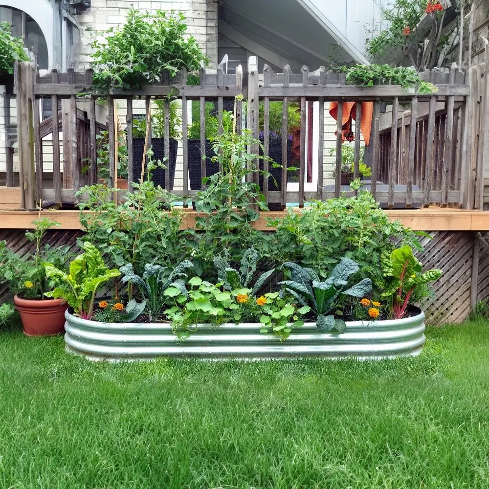Bakyard Premium Galvanized Steel Raised Garden Beds