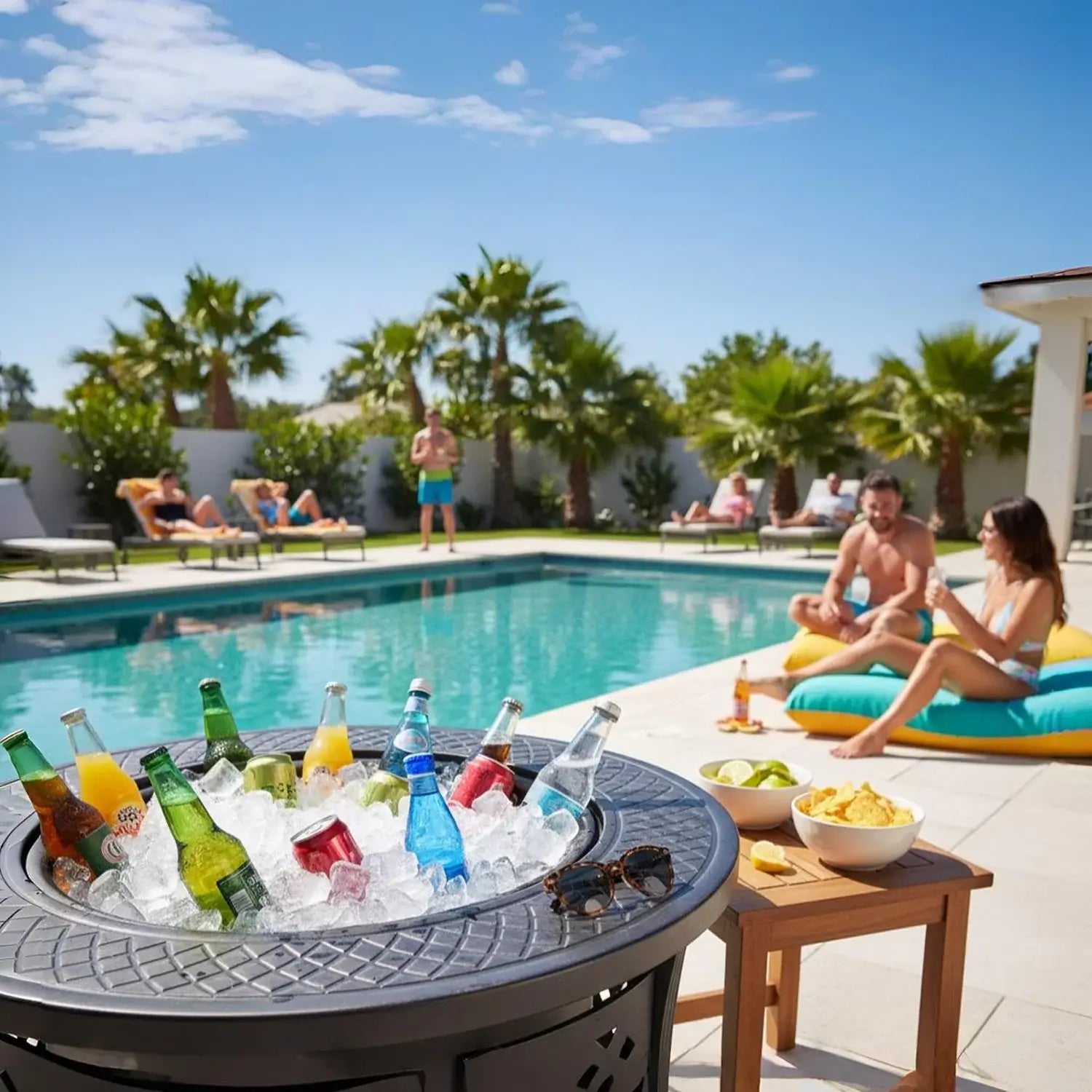 Bakyard Ember Ring - 2 in 1 Fire Pit & BBQ