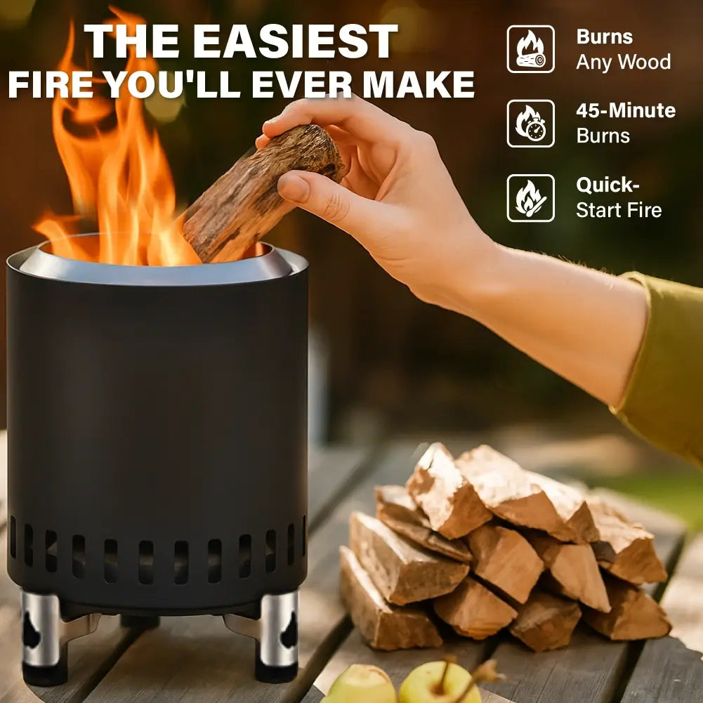 Smokeless Portable Fire Pit