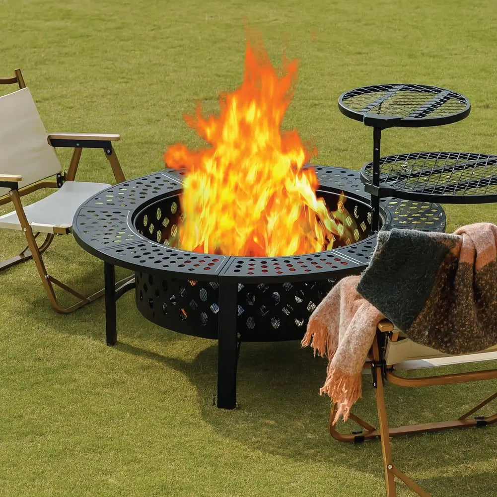 Bakyard Omnipit - 2 in 1 Fire Pit & BBQ