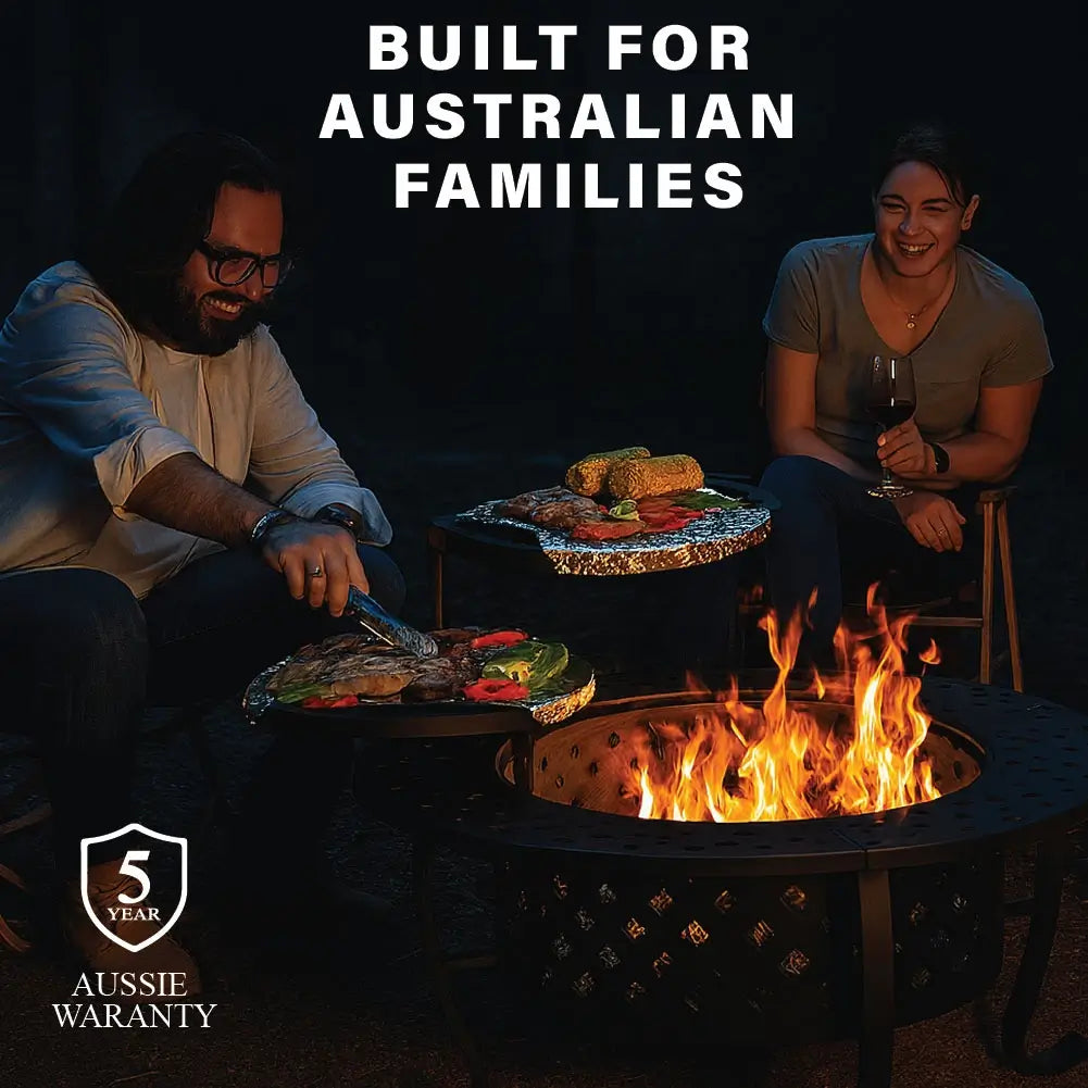 Bakyard Omnipit - 2 in 1 Fire Pit & BBQ