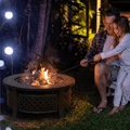 Bakyard Ember Ring - 2 in 1 Fire Pit & BBQ