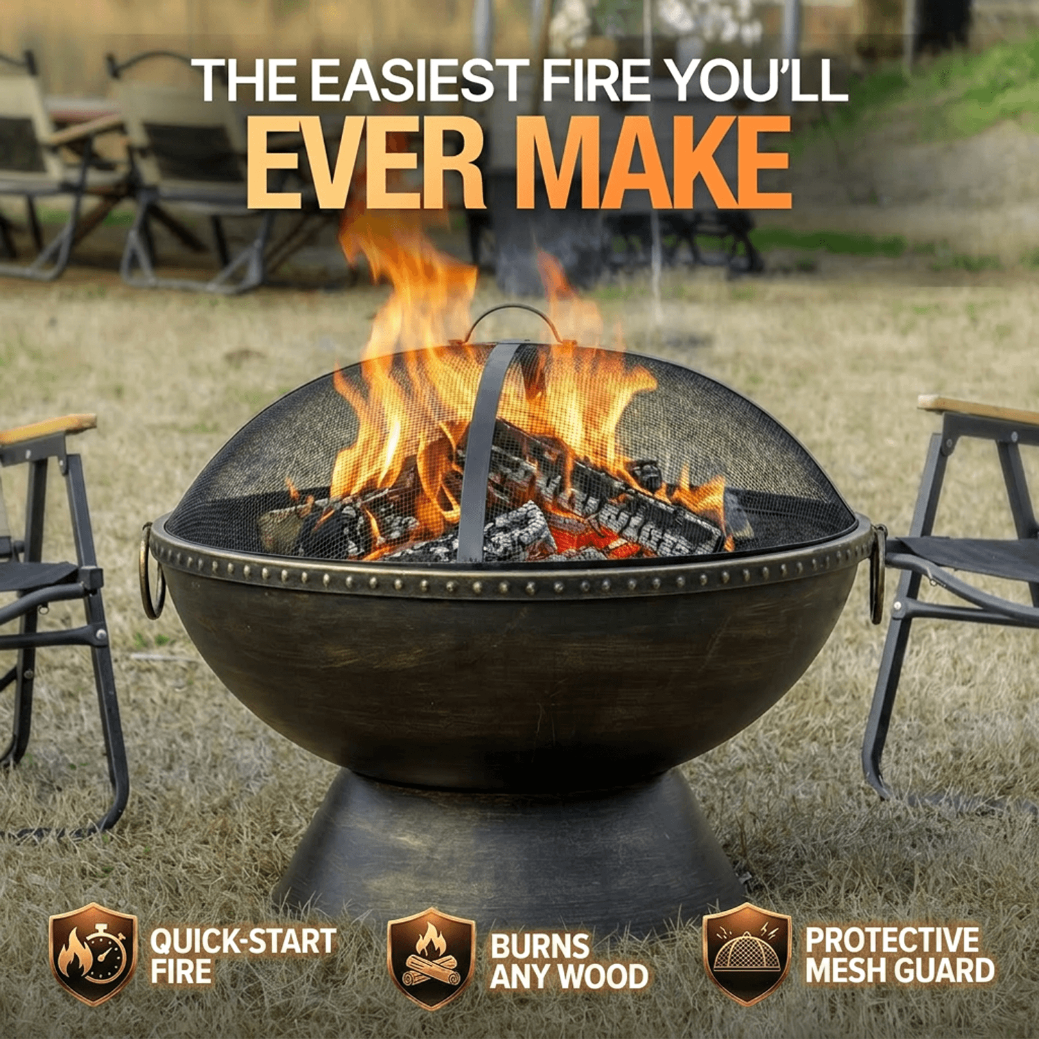 Bakyard™ Solfire 2-in-1