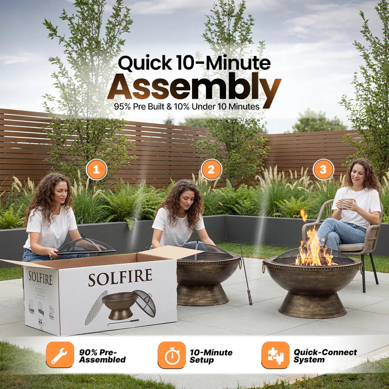 Bakyard™ Solfire 2-in-1