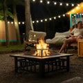 Bakyard FireFlex fire pit with weather cover
