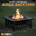 Bakyard FireFlex fire pit and fire poker