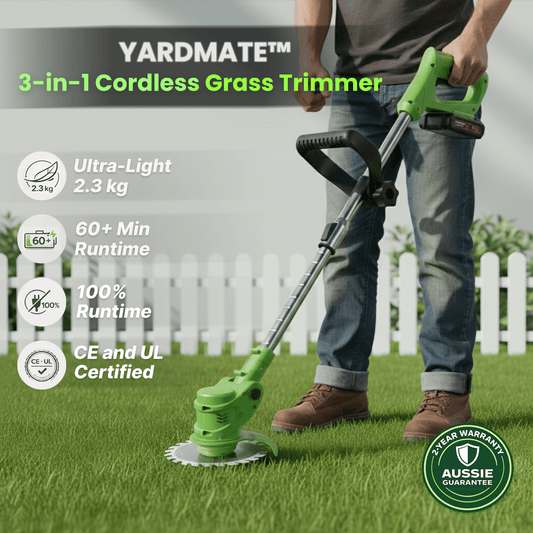 Yardmate™ 3 in 1 Cordless Grass Trimmer