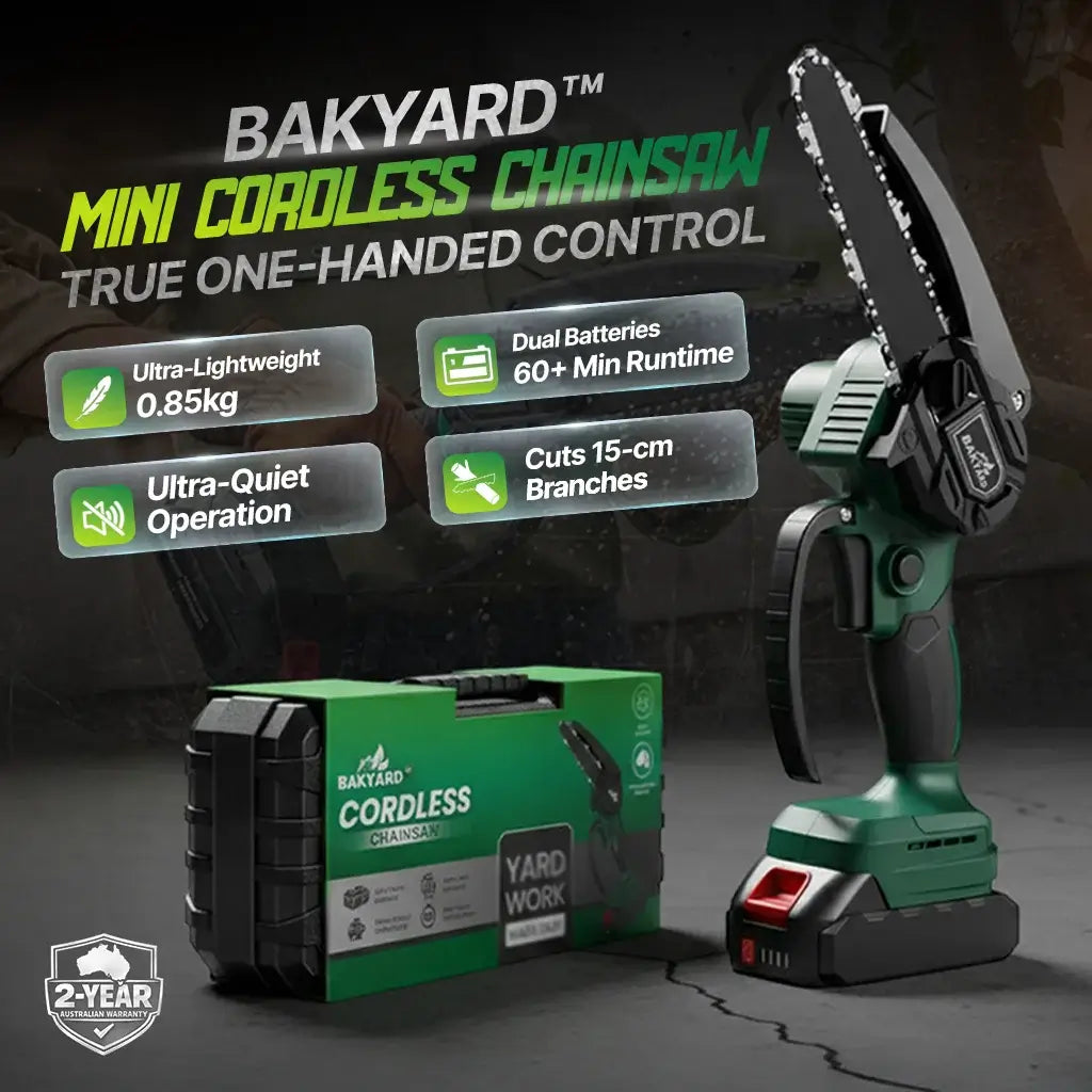 Bakyard Mini Cordless Chainsaw