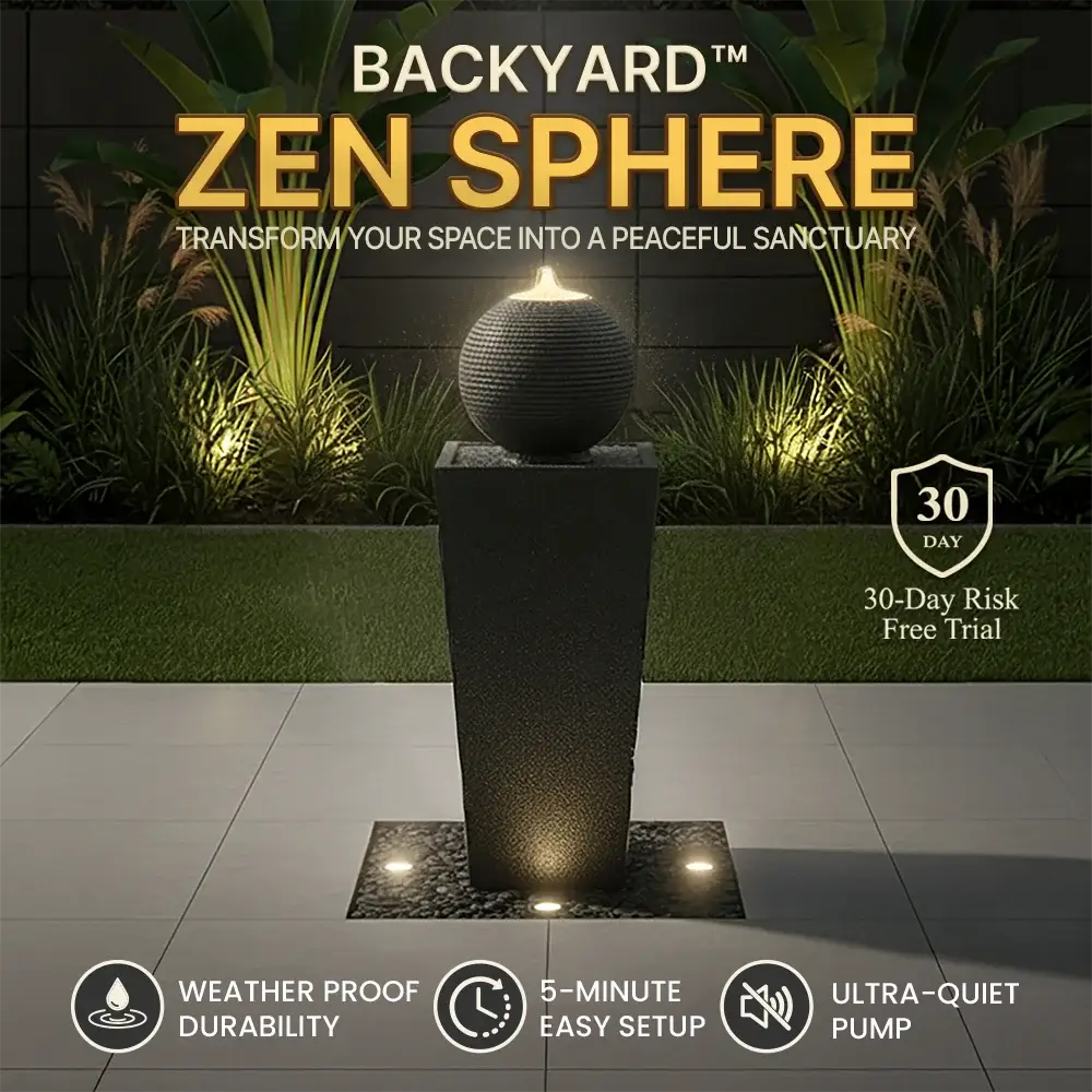 Zen Sphere Water Fountain