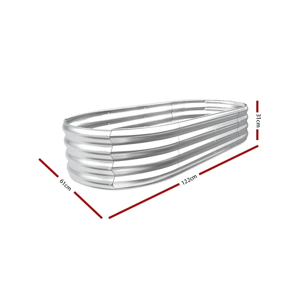 Bakyard Premium Galvanized Steel Raised Garden Beds