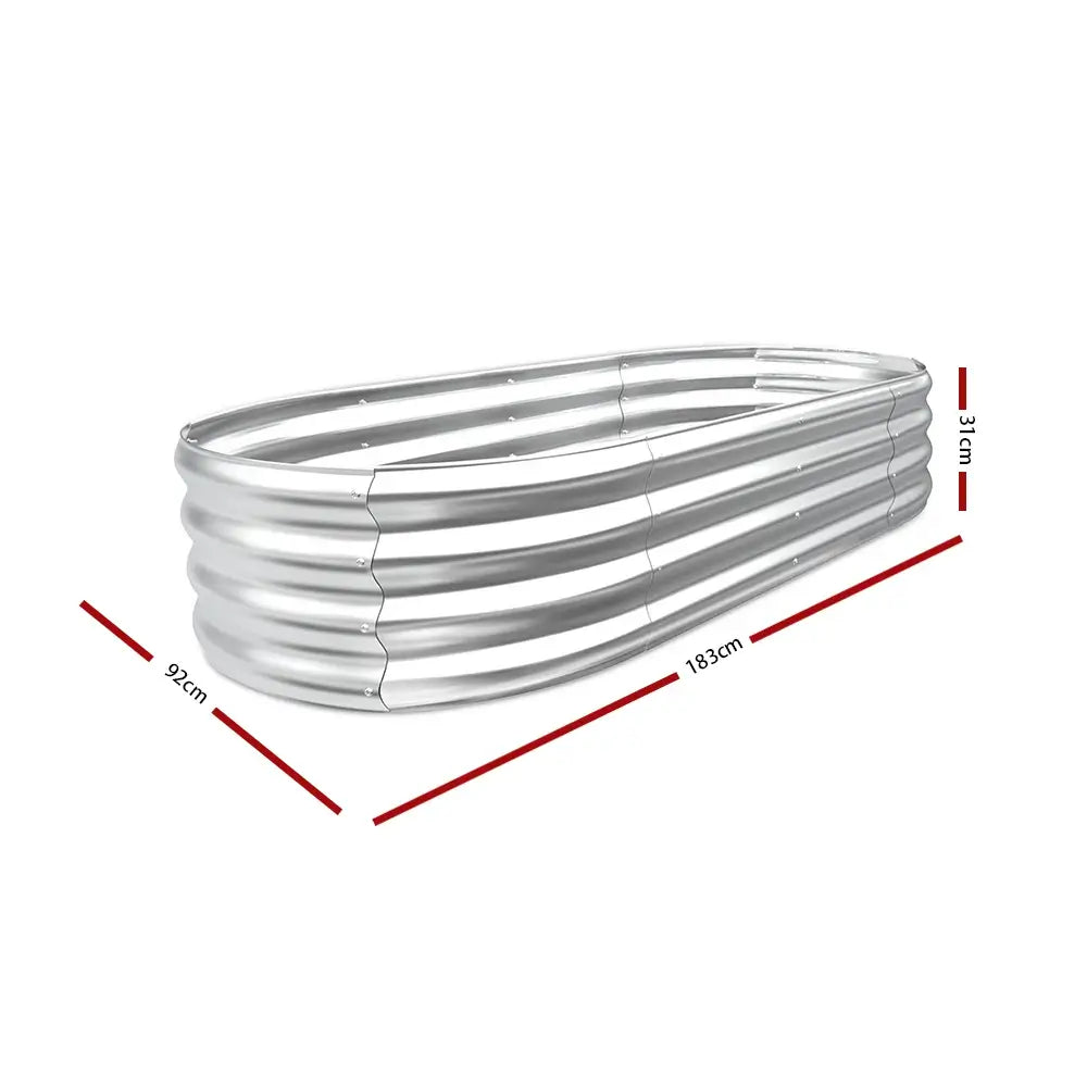 Bakyard Premium Galvanized Steel Raised Garden Beds
