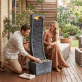 Bakyard Waterfall Pro LED-lit water fountain for patios