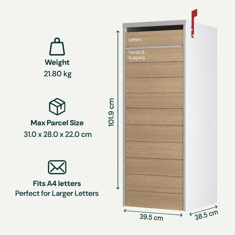 Cali letterbox dimensions and specifications
