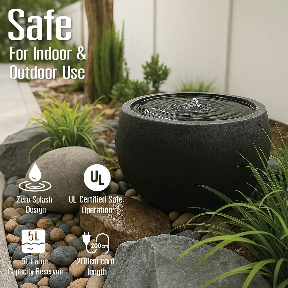 Bakyard Granite Zen Fountain