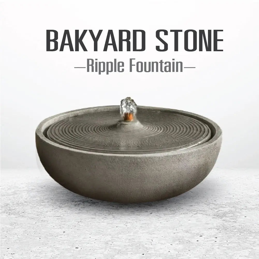 Bakyard Stone Ripple Fountain