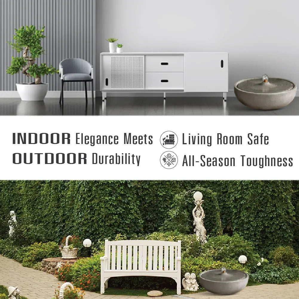 Bakyard Stone Ripple Fountain