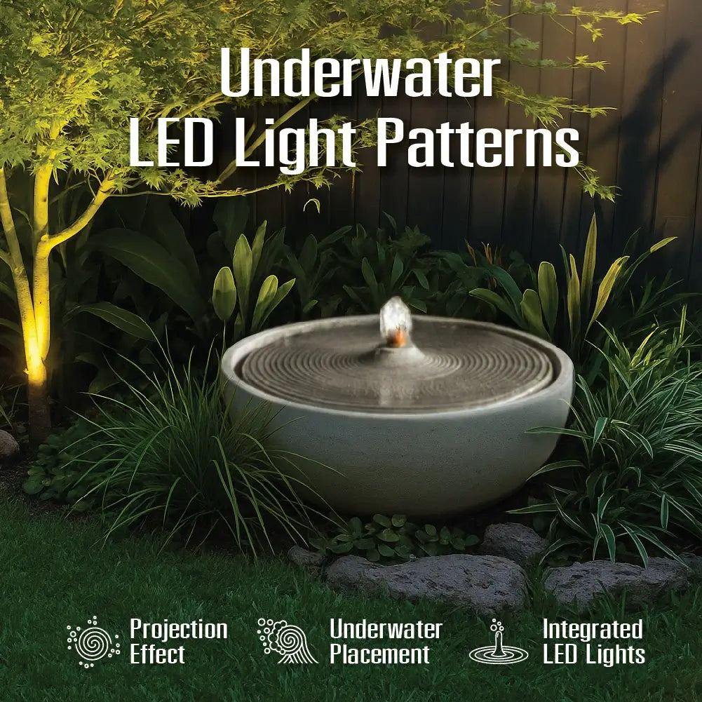 Bakyard Stone Ripple Fountain