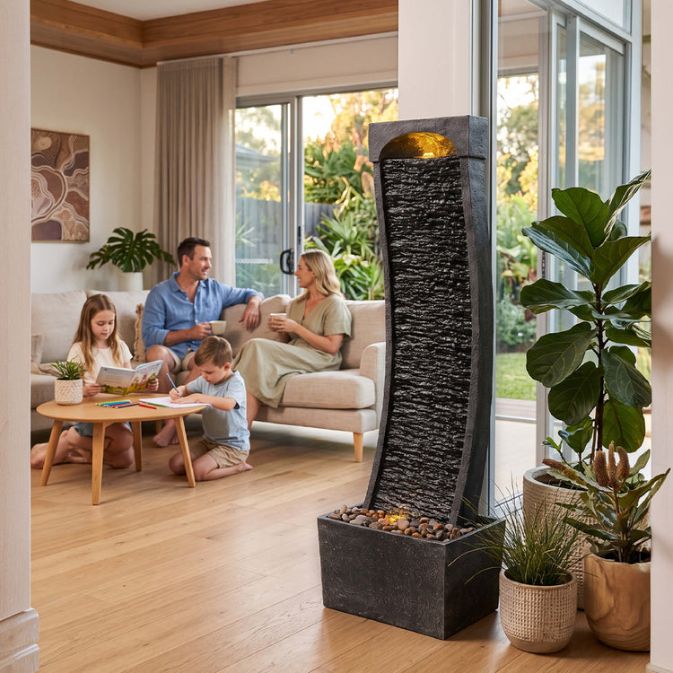 Bakyard Waterfall Pro cascading water fountain