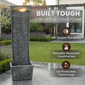 Bakyard Waterfall Pro water feature with adjustable flow