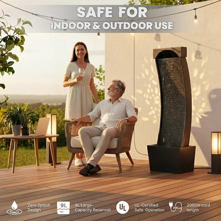 Bakyard Waterfall Pro outdoor slate water feature