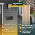 Aspen mail box on a doorstep