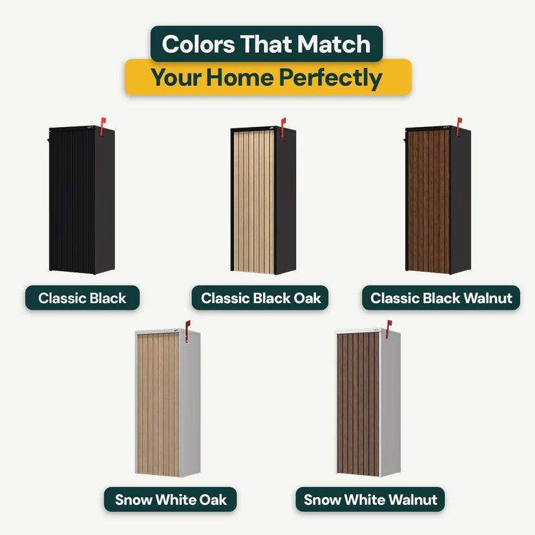 Aspen mail box dimensions and specifications