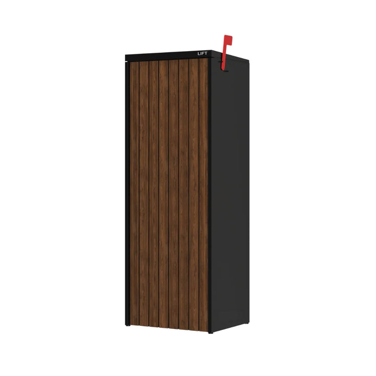 Aspen Mail Box — Classic Black/Walnut