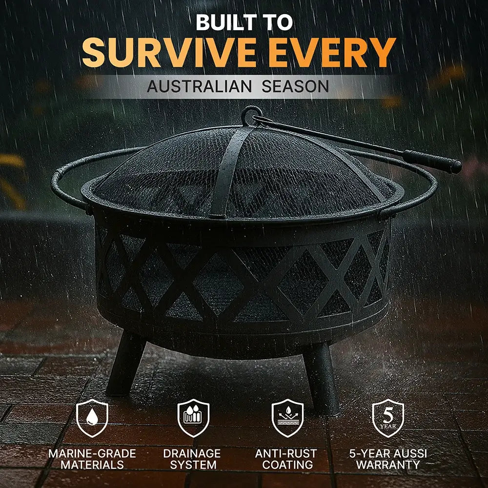 Bakyard Phoenix - 2 in 1 Fire Pit & BBQ