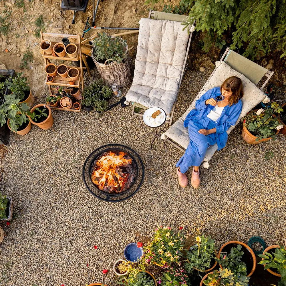 Bakyard Phoenix - 2 in 1 Fire Pit & BBQ