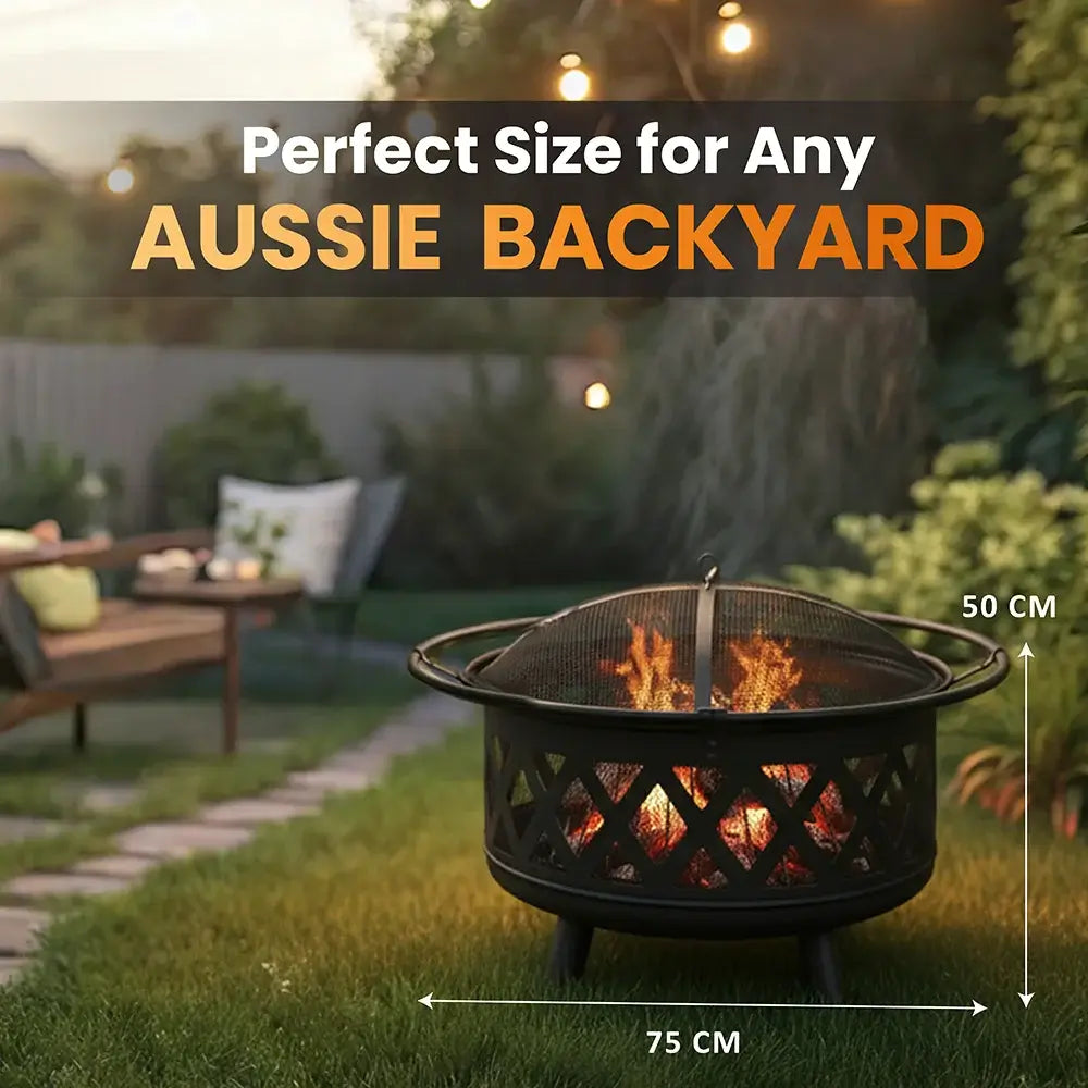 Bakyard Phoenix - 2 in 1 Fire Pit & BBQ