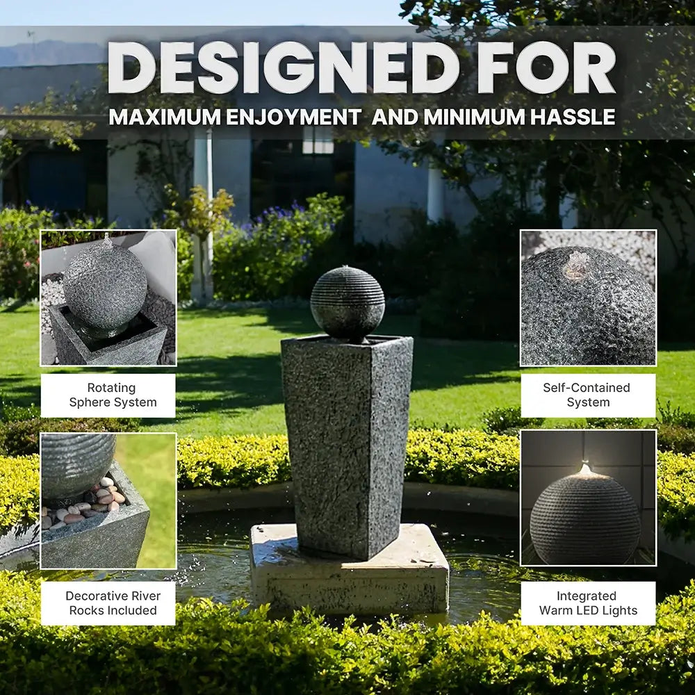 Zen Sphere Water Fountain
