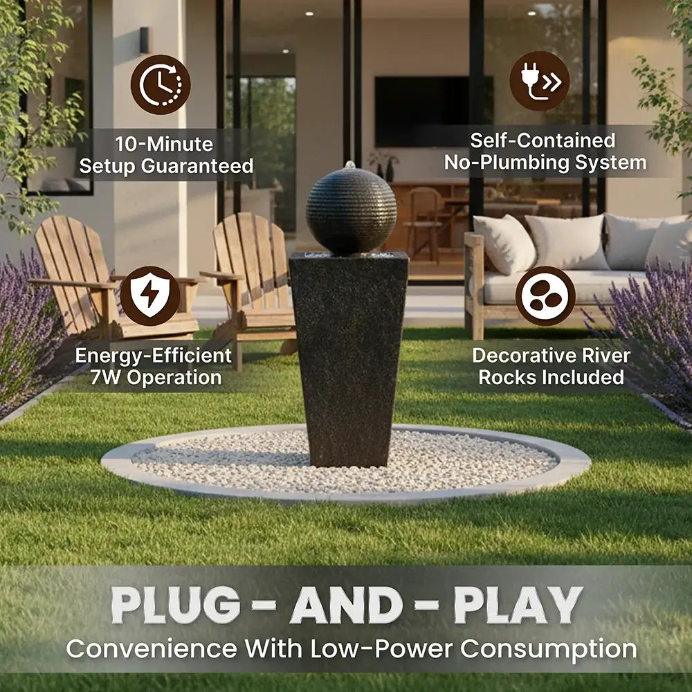 Zen Sphere Water Fountain