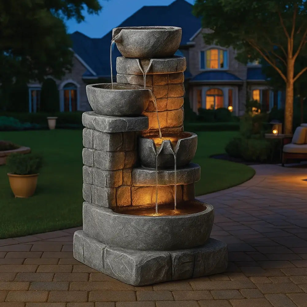 Zen Natural Stone Cascade