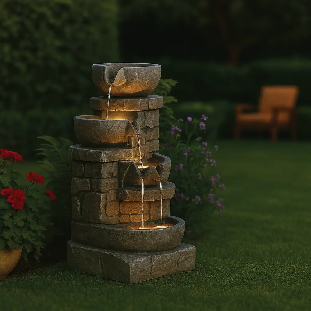 Zen Natural Stone Cascade