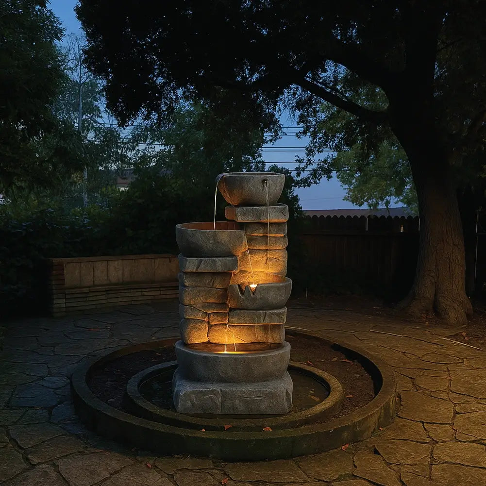 Zen Natural Stone Cascade