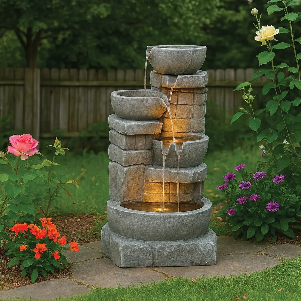 Zen Natural Stone Cascade